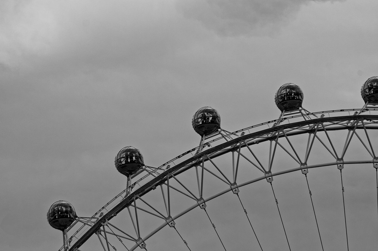london eye, london, ferris wheel, united kingdom, england, sightseeing
