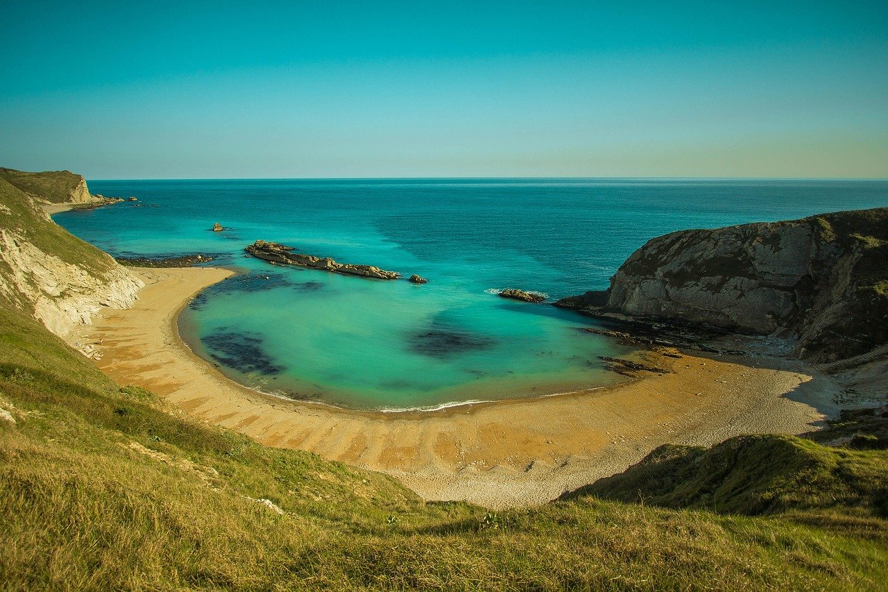 durdle door, lulworth cove, ocean, of the sea, country, bay, dorset, nature, lagoon, united kingdom, durdle door, lulworth co