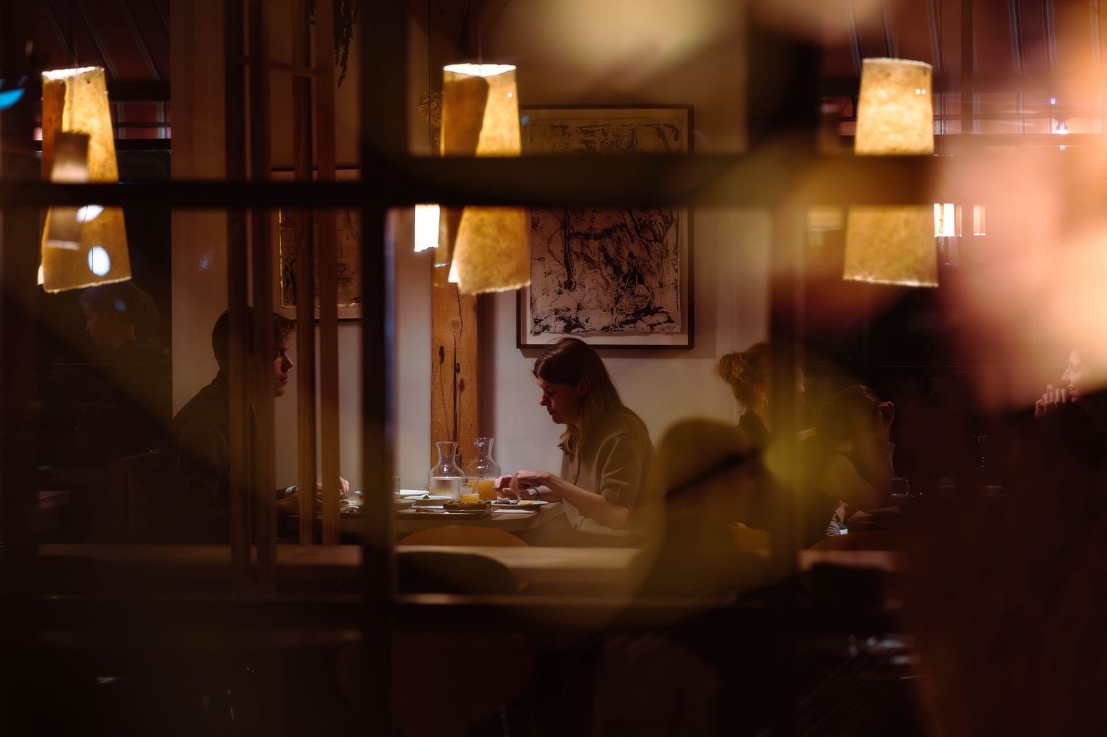 Smartly dressed adult preparing for a quiet evening meal in Dover