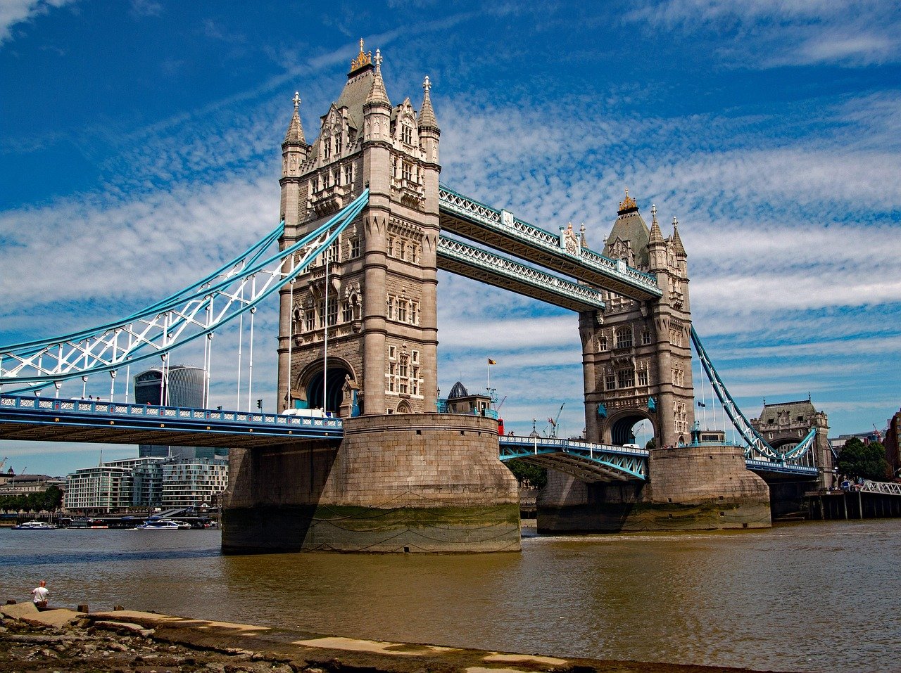 tower bridge, bridge, river, landmark, architecture, tower, building, historic, historical, medieval, famous, tourist attract