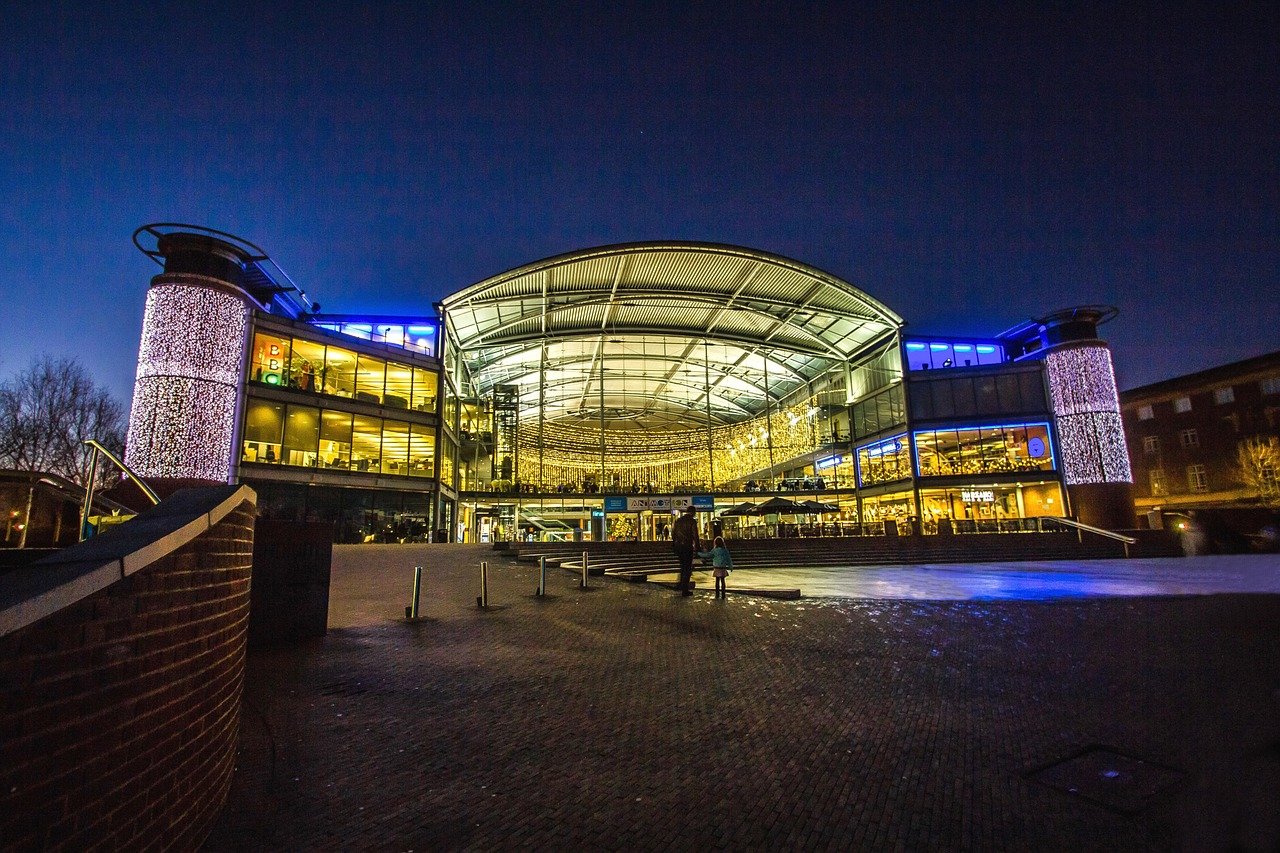 the building, modern architecture, library, evening, norwich, england, norwich, norwich, norwich, norwich, norwich