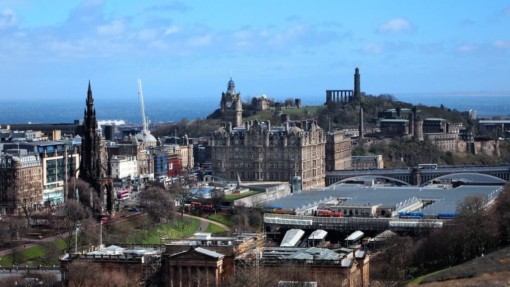 edinburgh, scotland, big, united kingdom, architecture, historical, building, scene, city, houses, edinburgh, edinburgh, edin