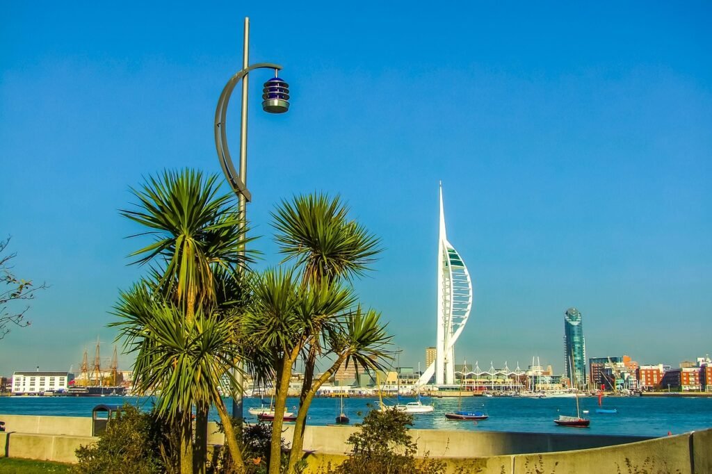 portsmouth, united kingdom, nature, water