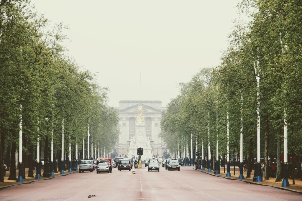 london, united kingdom, road, left-hand traffic, street scene, taxis, avenue, fog, london, london, london, london, london
