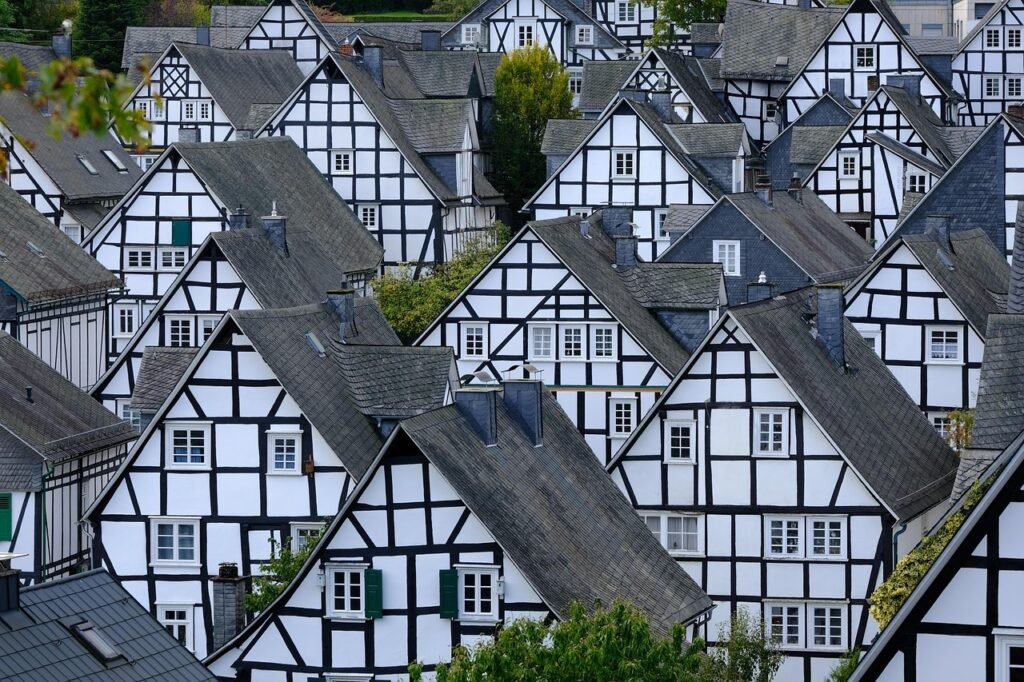freudenberg, half-timbered houses, truss, historic old town, historic center, village, architecture, sightseeing, houses, tow