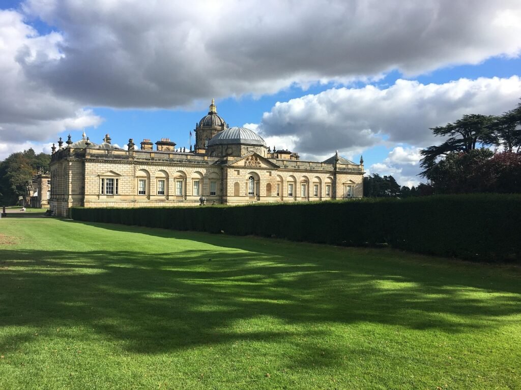 castle, england, united kingdom, travel, architecture, landmark, stone, nature, sky, residence, history, york, british