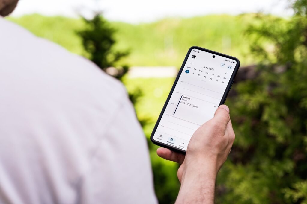Reviewing booking and travel details privately