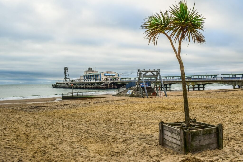 bournemouth, pier, nature, beach, sea, seaside, dorset, britain, uk, england, united kingdom, travel, architecture, landmark