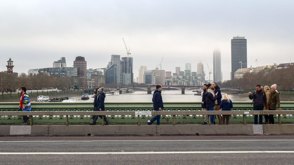 london, westminster, bridge, street, urban, architecture, cityscape, downtown, fog, england, uk, united kingdom