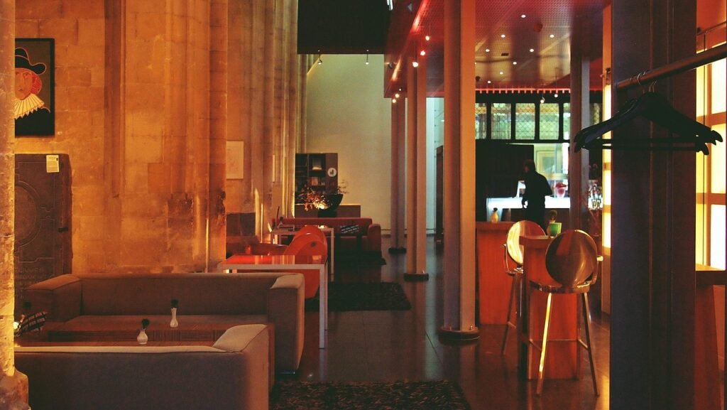 hotel, lounge, chair, sofa, tables, chairs, interior, decor, design, modern, brown interior, brown hotel, lounge, lounge, lou