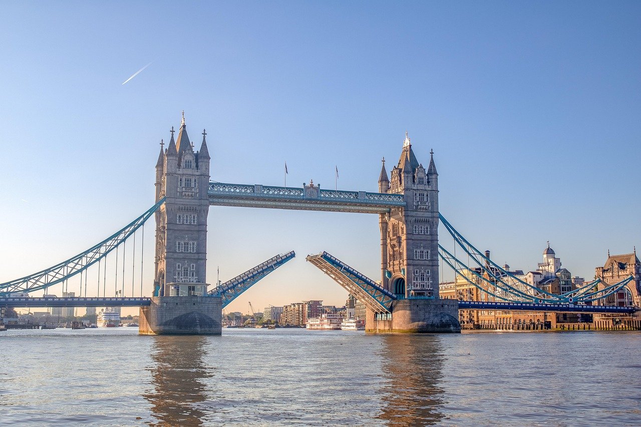 london, tower bridge, bridge, england, landmark, architecture, heaven, flow, famous, united kingdom, river thames, capital ci