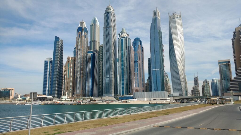 city, the skyscraper, architecture, townscape, modern, building, office, tall, nature, skyscrapers, dubai, united arabic emir