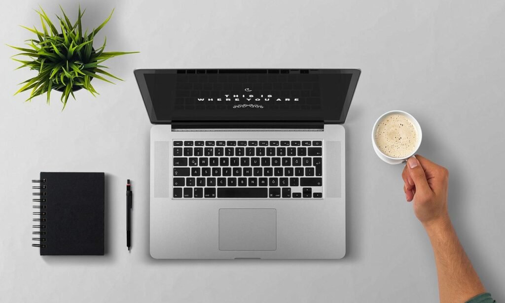 laptop, coffee, arm, desktop, notebook, writing, computer, technology, internet, business, communication, cup, desk, connecti