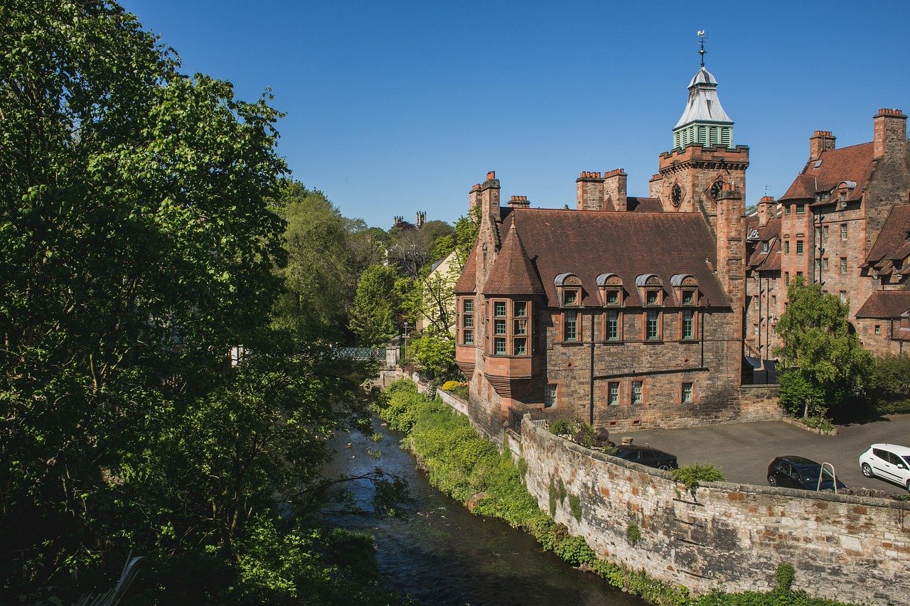 dean village, village, dean, water of leith, edinburgh, scotland, scottish, british, scott, great britain, united kingdom, uk