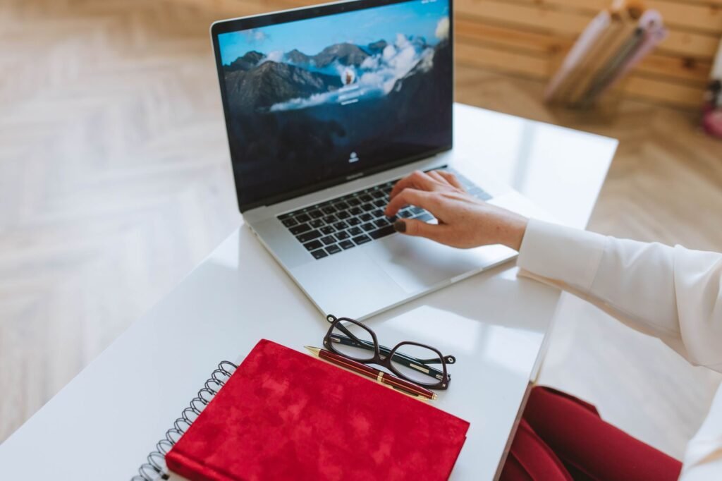 Reviewing an online directory before making contact