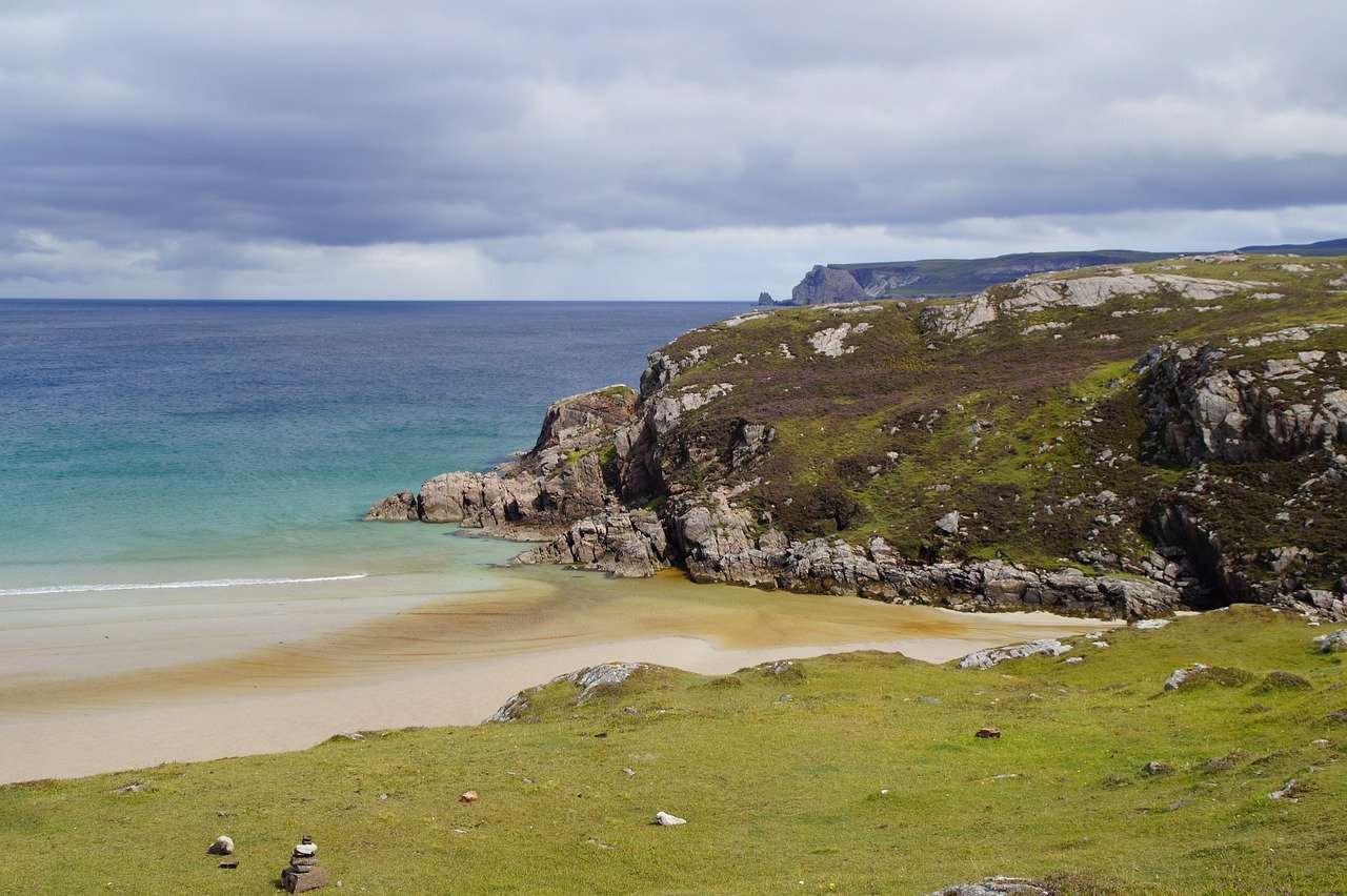 scotland, north, north of scotland, landscape, sea, water, nature, coast, united kingdom, ocean, to travel, horizon, quiet, r