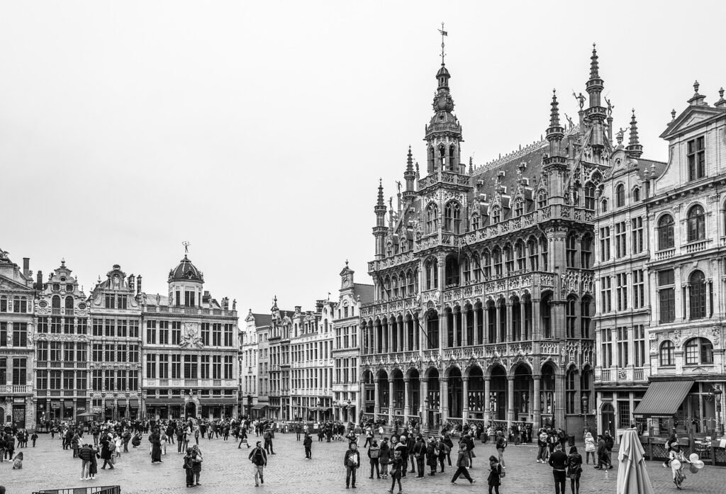 great place, large market, facade, brussels, belgium, city, europe, capital city, capital of europe, eu, european union, hist