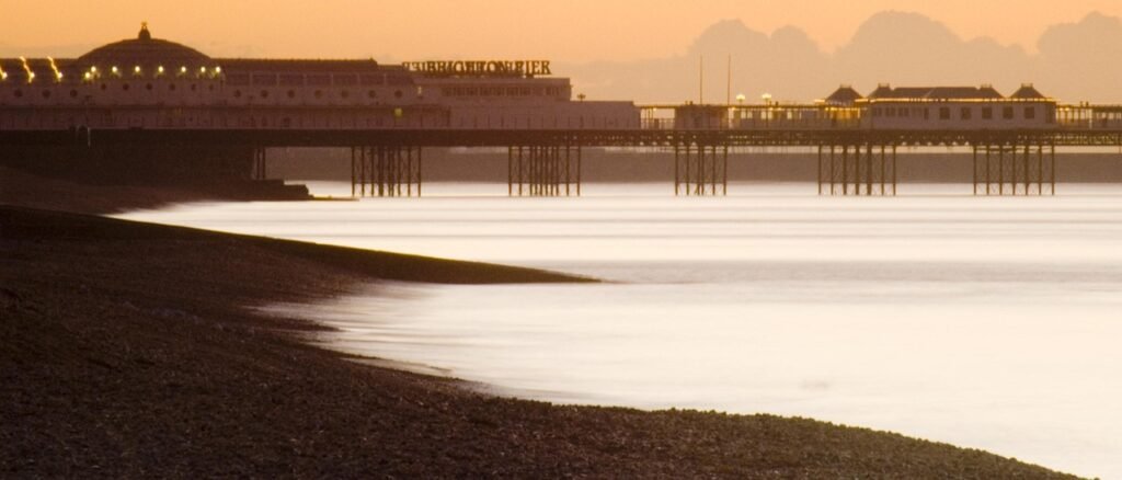 west pier brighton, brighton west pier, west pier, brighton, sussex, water, pier, sea, beach, nature, sunset, landscape, seaf