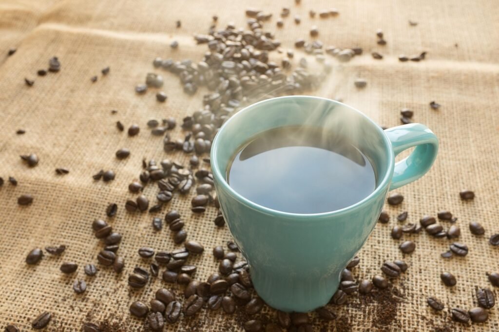 coffee, beans, mug, cup, coffee cup, cup of coffee, coffee mug, black coffee, hot coffee, hot drink, drink, beverage, hot bev