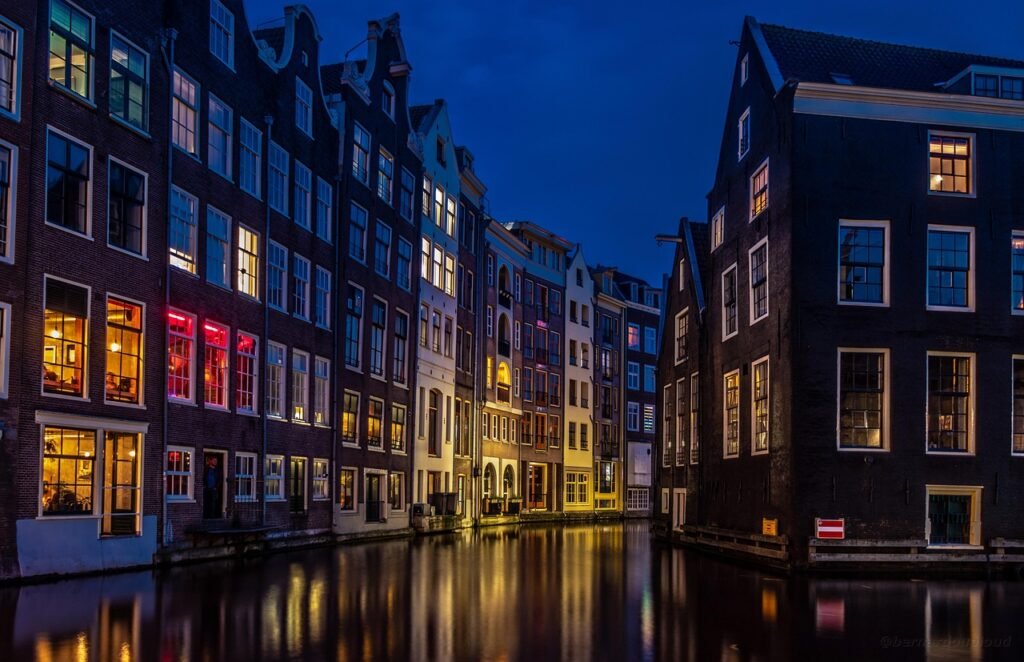 amsterdam, river, city, europe, netherlands, night, capital, architecture, amsterdam, amsterdam, amsterdam, amsterdam, amster