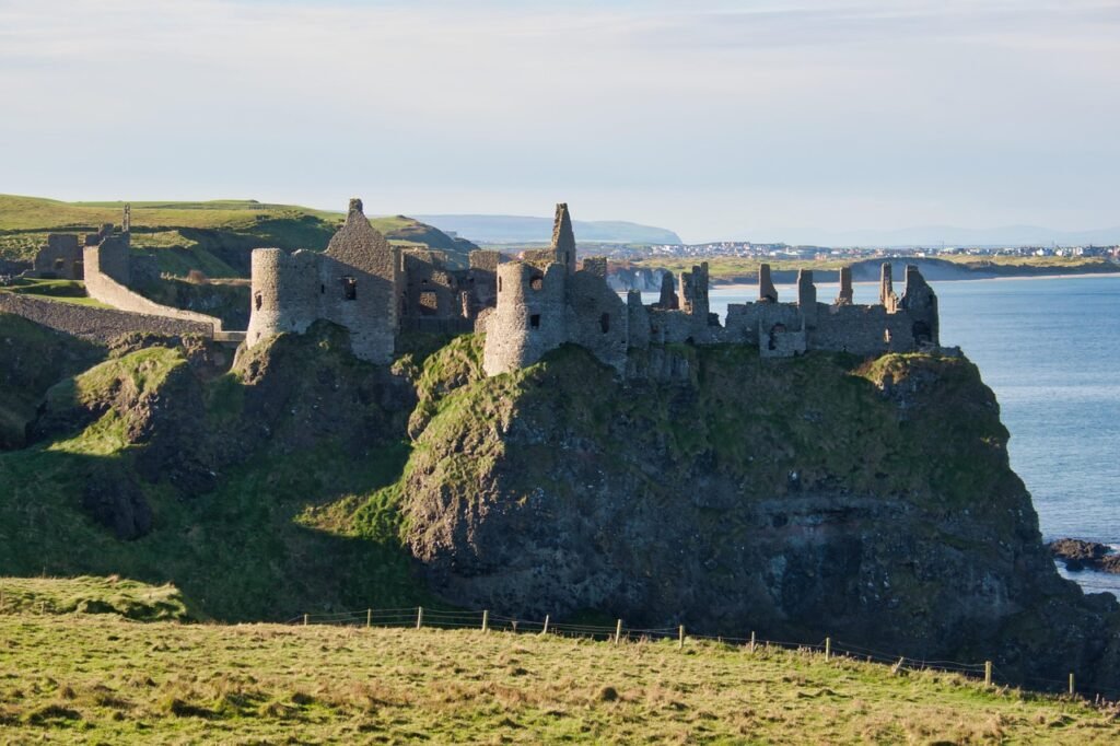 dunluce, castle, northern ireland, coast, north coast, middle ages, sightseeing, fortress, dunluce, dunluce, northern ireland