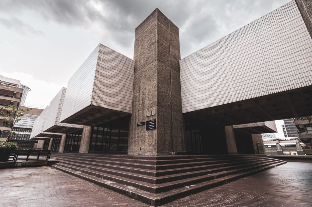 Explore the iconic Brutalist design of London's Barbican Centre, a standout local landmark.