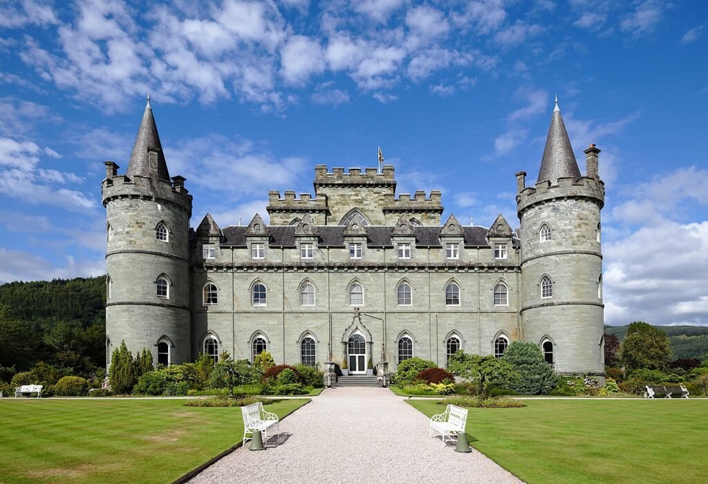 castle, scotland, architecture, places of interest, historically, palace, facade, historical, tourism, castle, castle, castle