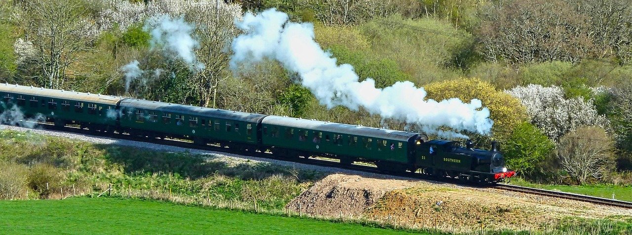 train, steam, locomotive, carriages, transport, travel, historical, train, train, train, train, train, England, United Kingdo