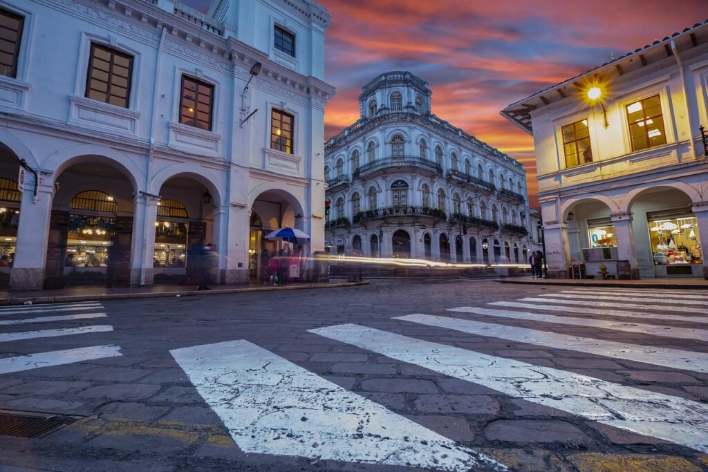 cathedral, street, travel, architecture, ecuador, heritage, church, old, building, stone, facade, historical, ecuador, ecuado