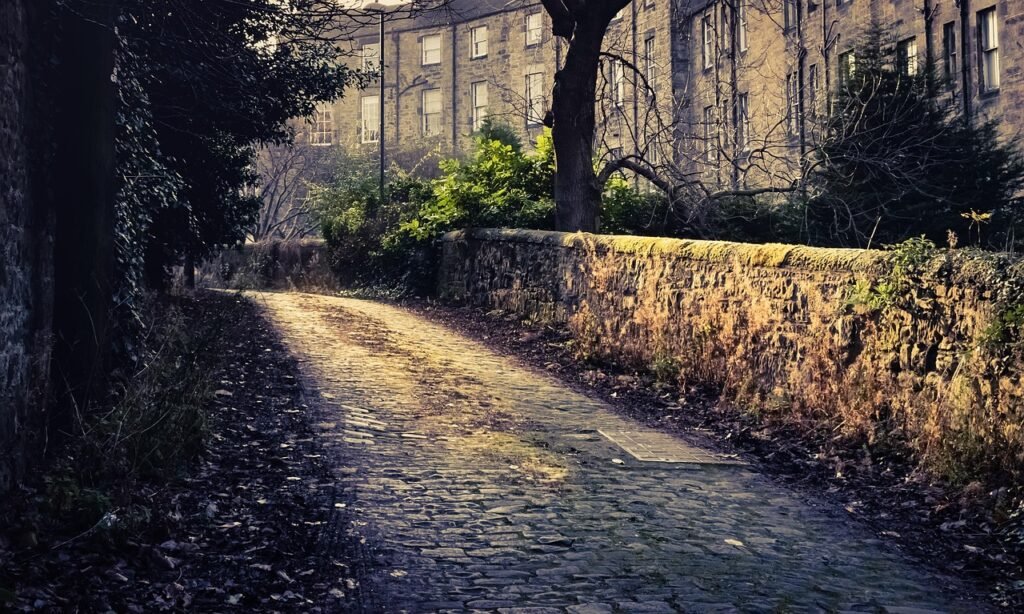 scotland, cobblestones, alley, old, architecture, street, building, historic, edinburgh, city, stone, europe, medieval, road,