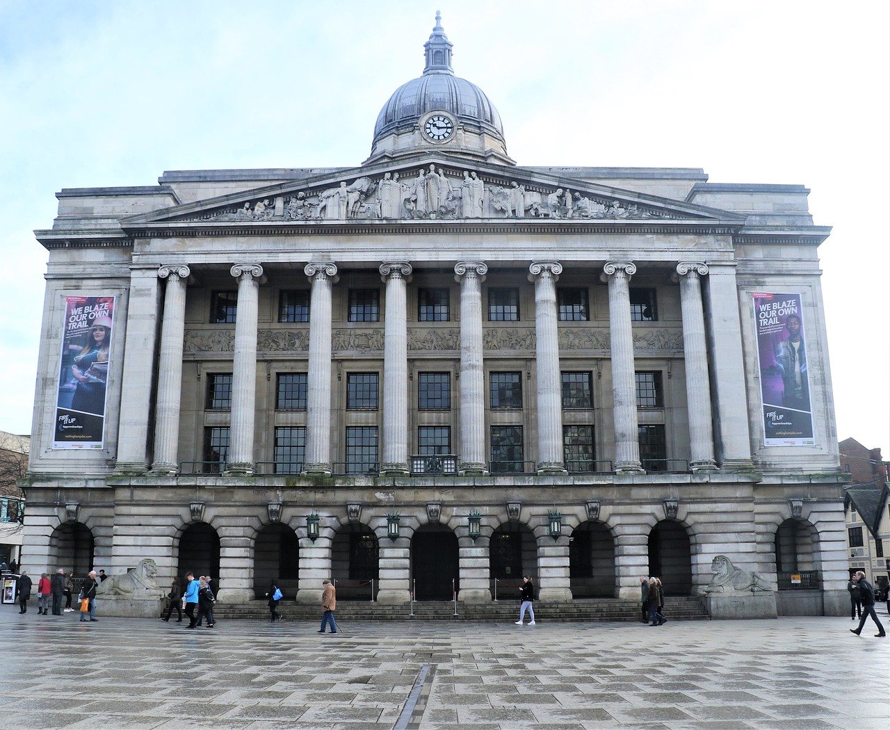 council house, uk, nottingham, historic, city, architecture, building, government district, nottingham, nottingham, nottingha