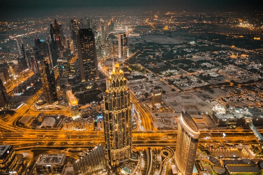 dubai, emirates, burj khalifa, skyline, city, night, view, architecture, modern, downtown, dubai, dubai, dubai, dubai, dubai,