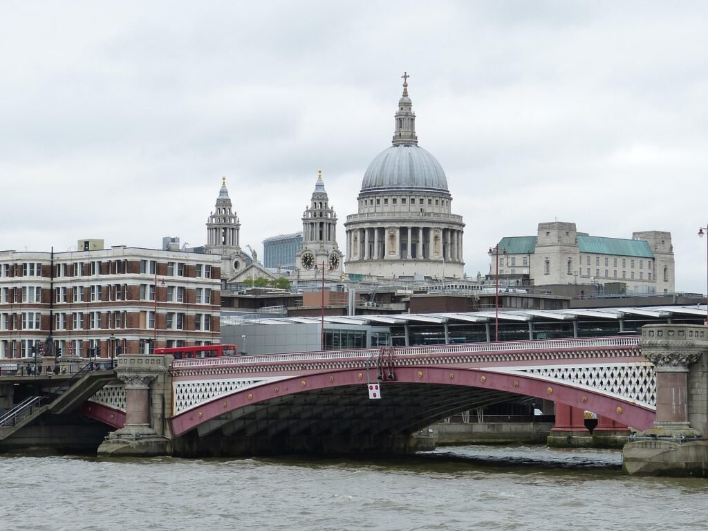 london, river thames, england, united kingdom, church, st paul, dome, bridge, sightseeing, capital city, uk, architecture, to