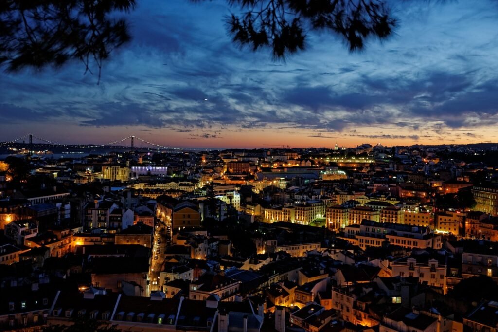 lisbon, portugal, historic center, night, historical, city, lighting, architecture, romantic, lisbon, lisbon, lisbon, lisbon,