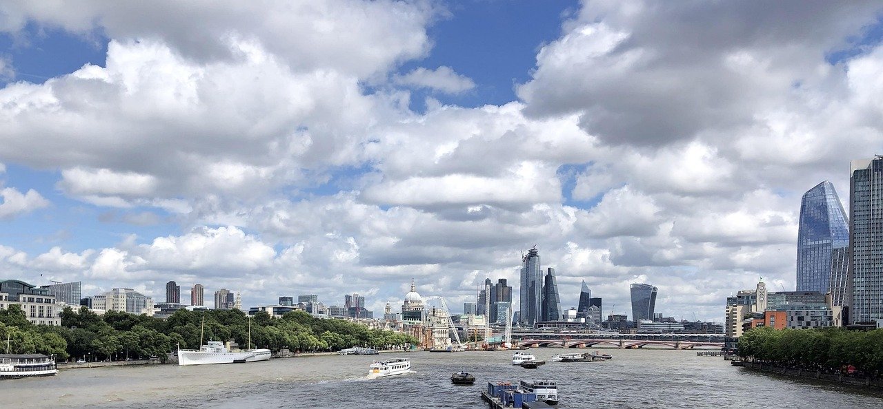 london, skyline, river thames, england, landmark, cityscape, tourism, London, England, United Kingdom