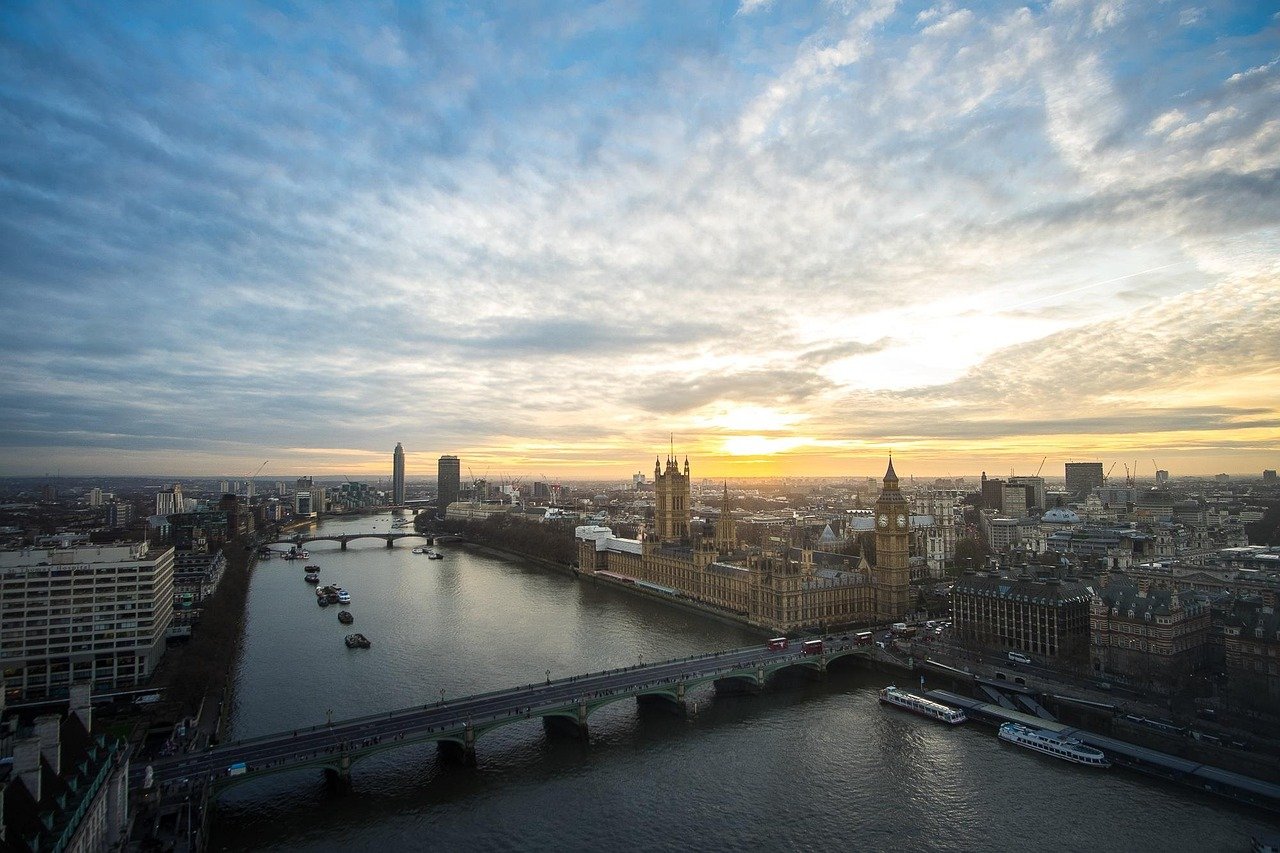 london, sunset, big ben, uk, river thames, england, united kingdom, nature, landmark, places of interest