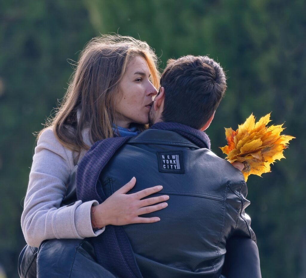 couple, love, romantic, people, man, woman, kissing, hug, together, happy, outdoors, park, couple, couple, couple, couple, co
