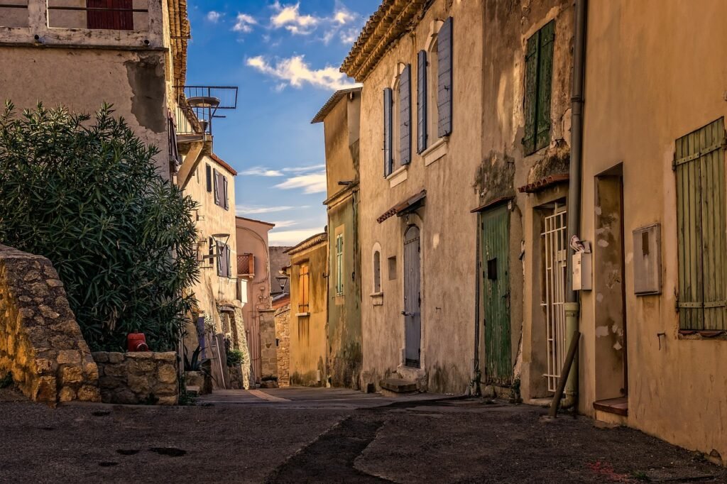 alley, historic center, historical, old, france, architecture, old building, old house, facade, empty, old houses, masonry, h
