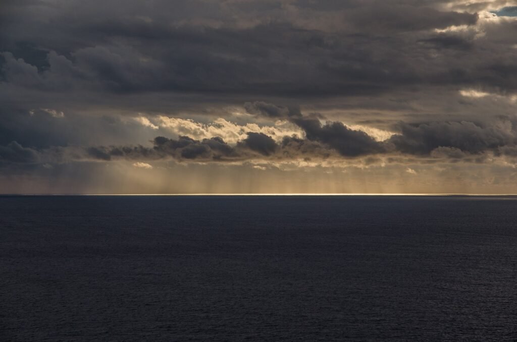 sea, sunset, heaven, mediterranean, clouds, evening atmosphere, backlighting, evening sky, atmospheric, nature, water, sea, s