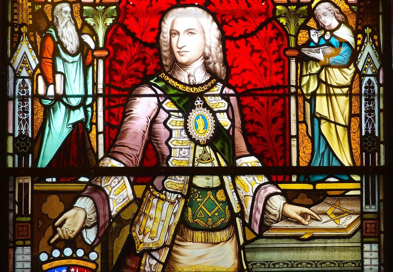 stained glass, window, church window, glass, art, colorful, historical, adel, brandgeschilderde windows, in, shetland islands