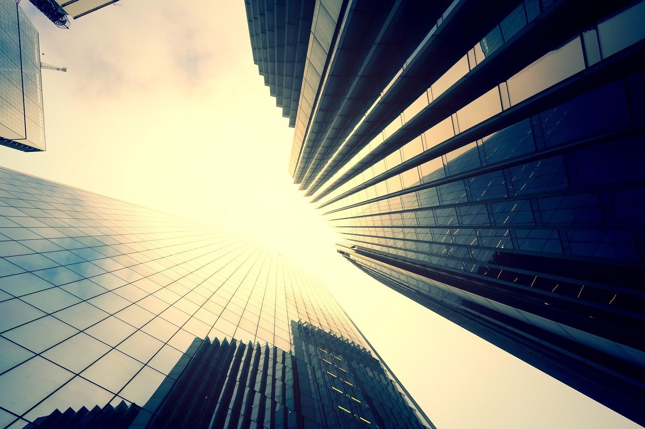 london, skyscraper, perspective, heaven, architecture, building, city, modern, glass, england, united kingdom, facade, financ
