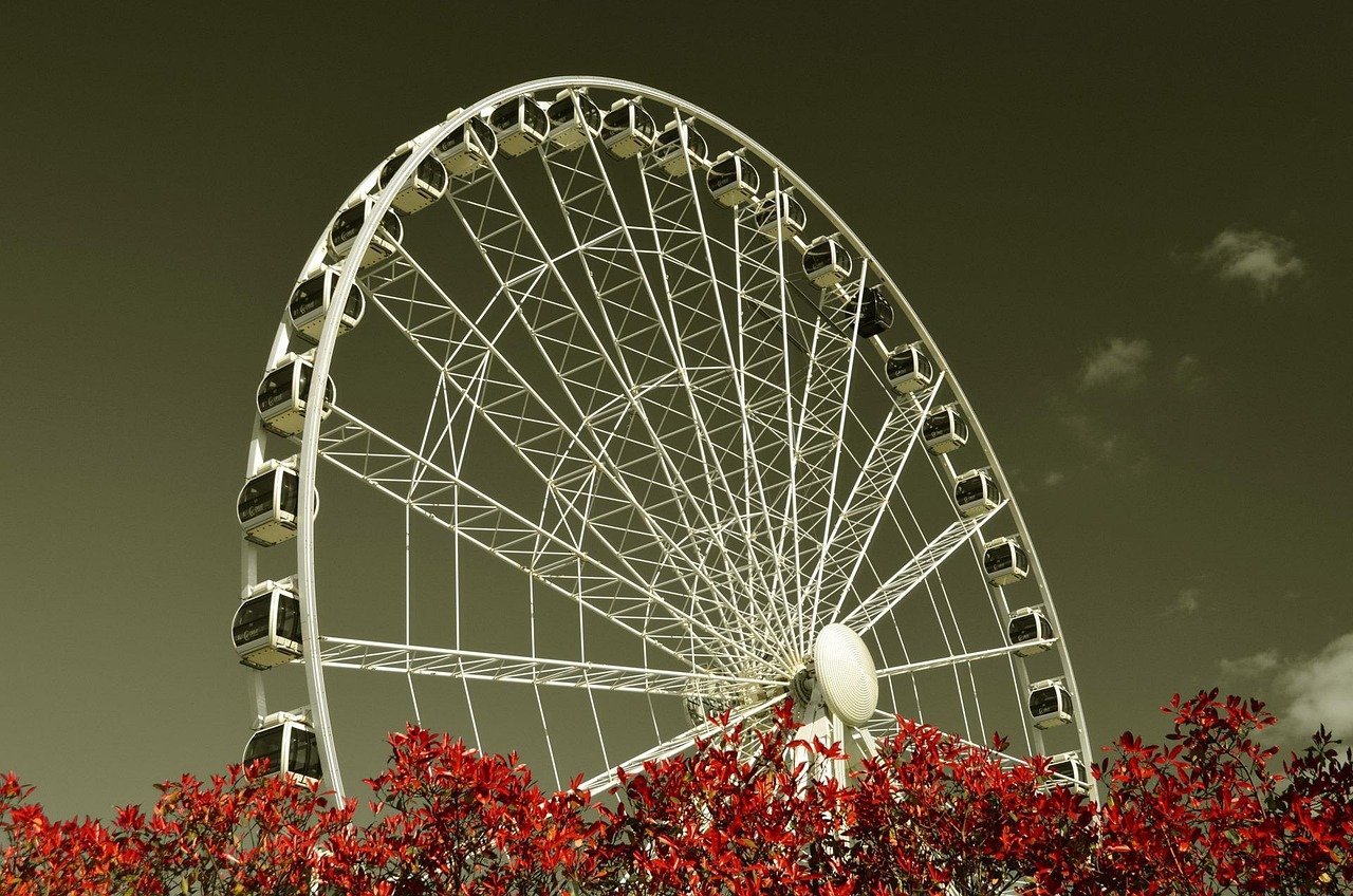 wheel, city, england, colorful, urban, color, york eye, united kingdom, attraction, great britain, architecture, fun, constru